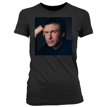 Alec Baldwin Women's Junior Cut Crewneck T-Shirt