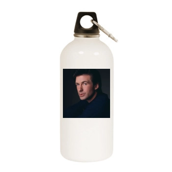 Alec Baldwin White Water Bottle With Carabiner