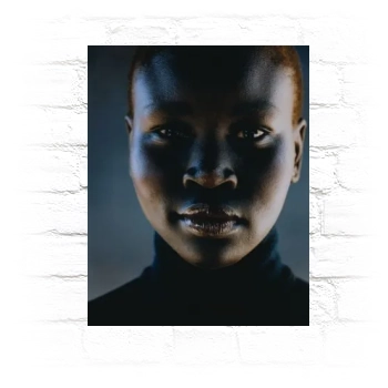 Alek Wek Metal Wall Art