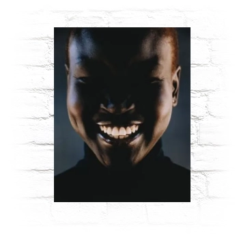 Alek Wek Metal Wall Art