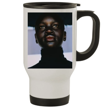 Alek Wek Stainless Steel Travel Mug