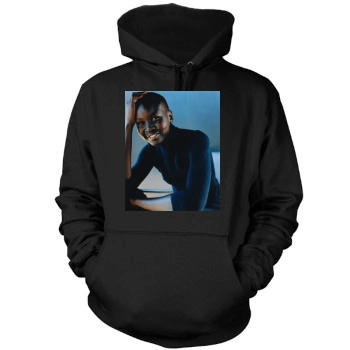 Alek Wek Mens Pullover Hoodie Sweatshirt