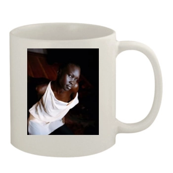 Alek Wek 11oz White Mug