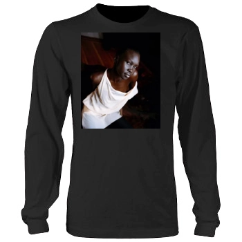 Alek Wek Men's Heavy Long Sleeve TShirt