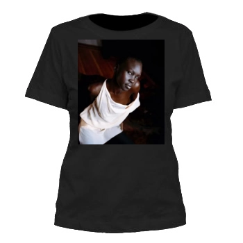 Alek Wek Women's Cut T-Shirt