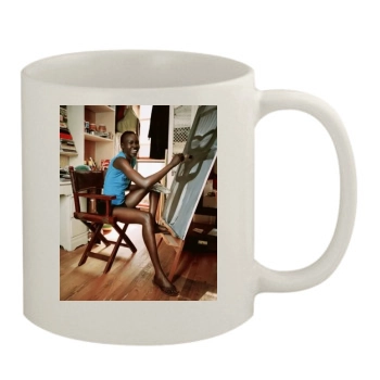 Alek Wek 11oz White Mug