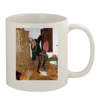 Alek Wek 11oz White Mug