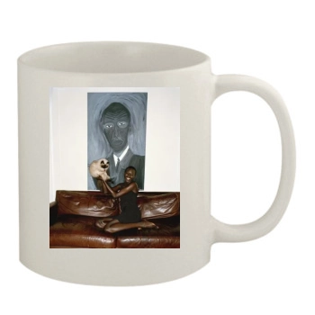 Alek Wek 11oz White Mug