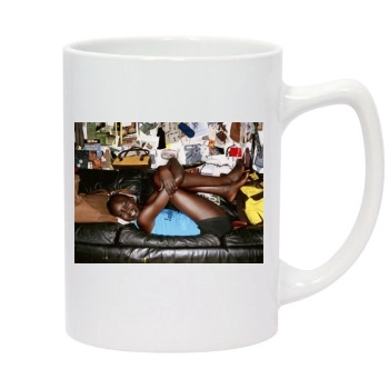 Alek Wek 14oz White Statesman Mug