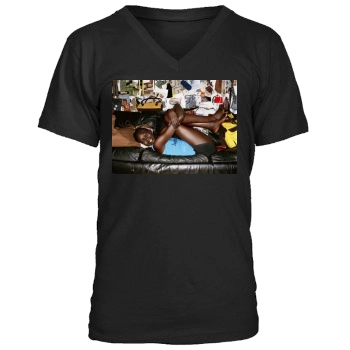 Alek Wek Men's V-Neck T-Shirt