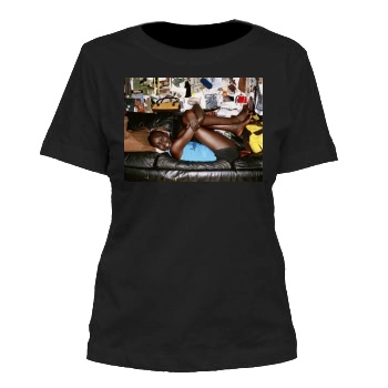 Alek Wek Women's Cut T-Shirt