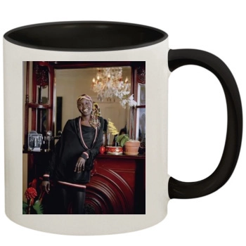 Alek Wek 11oz Colored Inner & Handle Mug