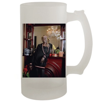 Alek Wek 16oz Frosted Beer Stein