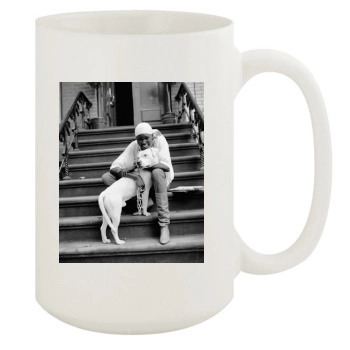 Alek Wek 15oz White Mug