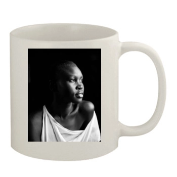 Alek Wek 11oz White Mug