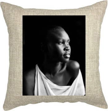 Alek Wek Pillow