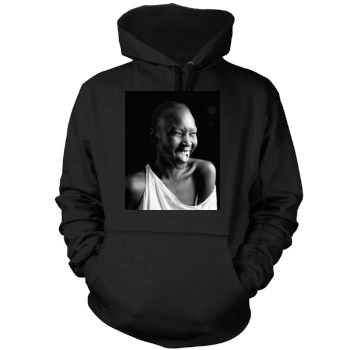 Alek Wek Mens Pullover Hoodie Sweatshirt