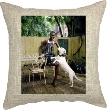 Alek Wek Pillow