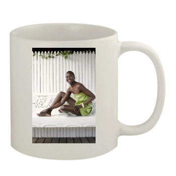 Alek Wek 11oz White Mug