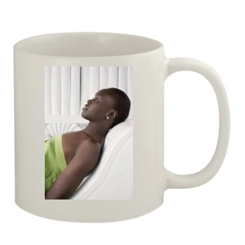 Alek Wek 11oz White Mug