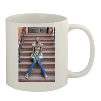 Alek Wek 11oz White Mug