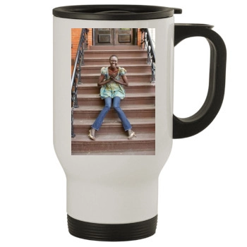 Alek Wek Stainless Steel Travel Mug