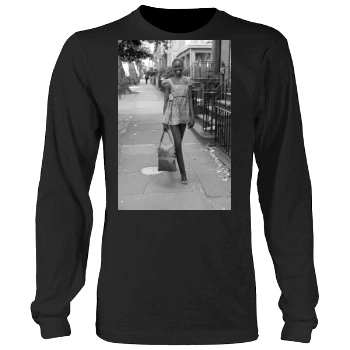 Alek Wek Men's Heavy Long Sleeve TShirt