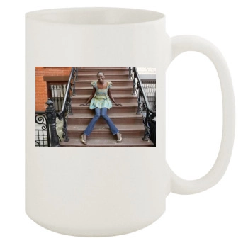 Alek Wek 15oz White Mug