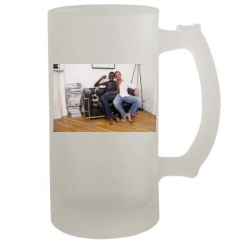 Alek Wek 16oz Frosted Beer Stein