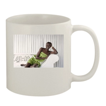 Alek Wek 11oz White Mug