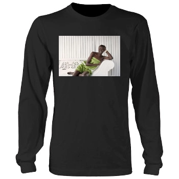 Alek Wek Men's Heavy Long Sleeve TShirt