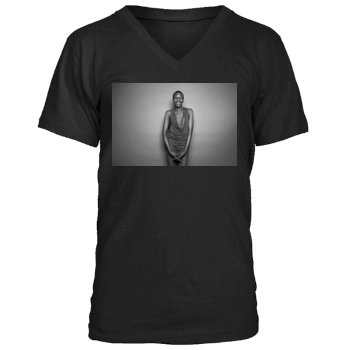 Alek Wek Men's V-Neck T-Shirt