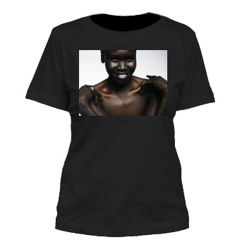 Alek Wek Women's Cut T-Shirt