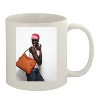 Alek Wek 11oz White Mug