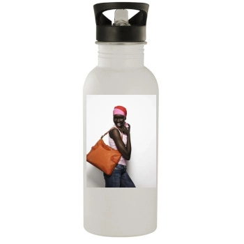 Alek Wek Stainless Steel Water Bottle