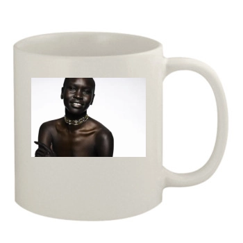 Alek Wek 11oz White Mug