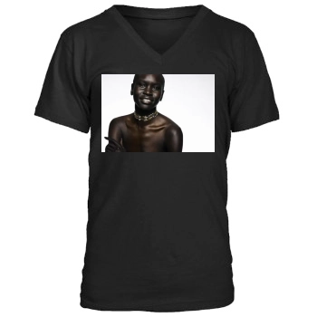 Alek Wek Men's V-Neck T-Shirt