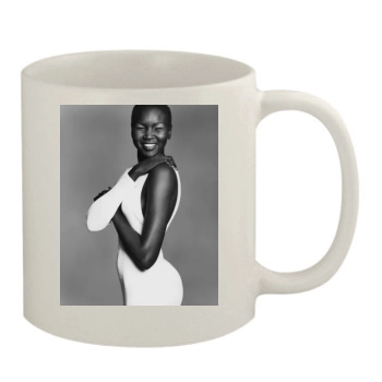 Alek Wek 11oz White Mug