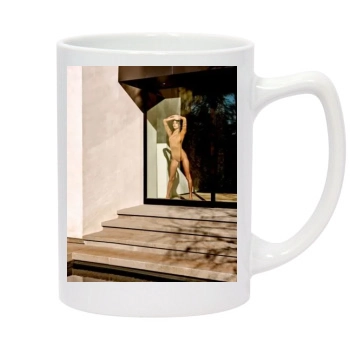 Alessandra Ambrosio 14oz White Statesman Mug