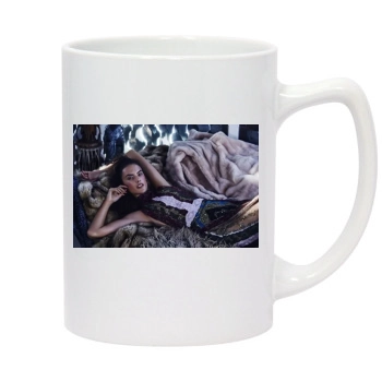 Alessandra Ambrosio 14oz White Statesman Mug