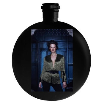 Alessandra Ambrosio Round Flask