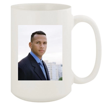 Alex Rodriguez 15oz White Mug