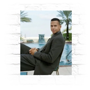 Alex Rodriguez Metal Wall Art