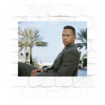 Alex Rodriguez Metal Wall Art