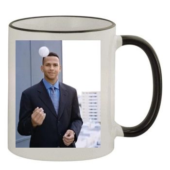 Alex Rodriguez 11oz Colored Rim & Handle Mug