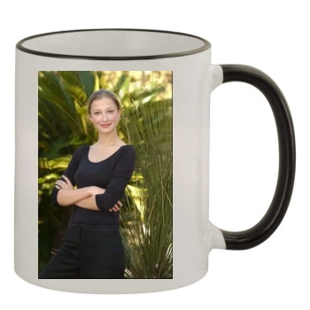 Alexandra Maria Lara 11oz Colored Rim & Handle Mug