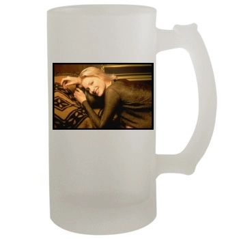 Alice Evans 16oz Frosted Beer Stein