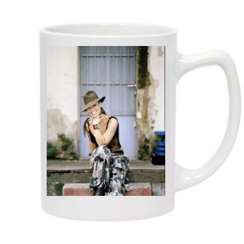 Alicia Keys 14oz White Statesman Mug