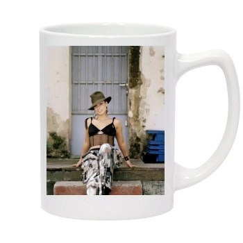 Alicia Keys 14oz White Statesman Mug