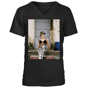 Alicia Keys Men's V-Neck T-Shirt